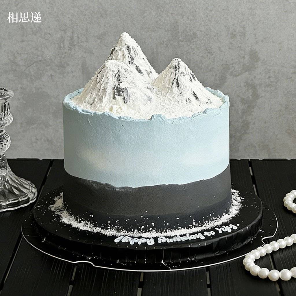 巍峨雪山