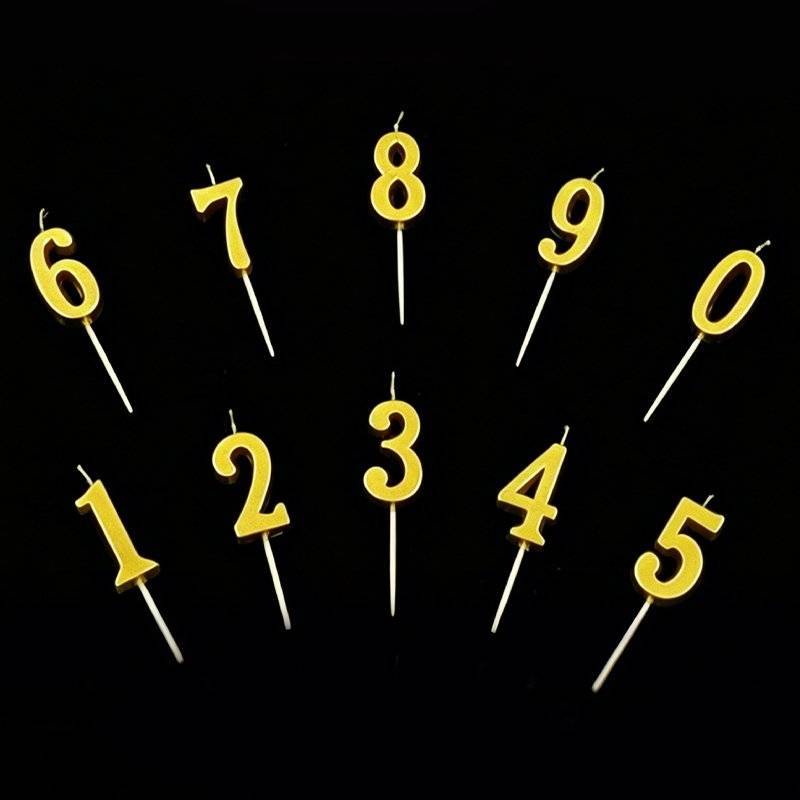 数字蜡烛